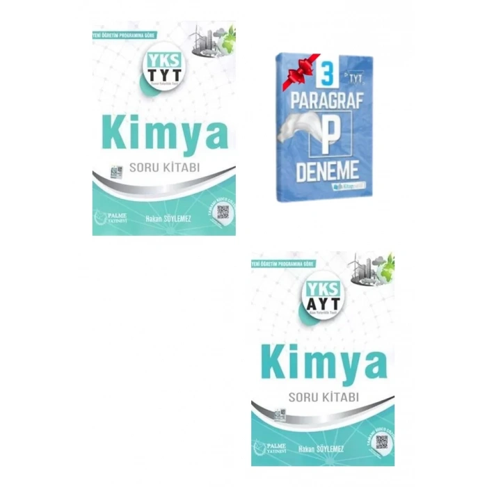 YKS TYT Kimya ve AYT Kimya Soru Kitabı