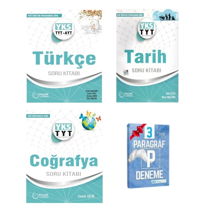 YKS TYT Türkçe Tarih ve Coğrafya Soru Kitabı