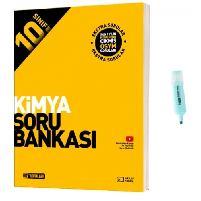 10.Sınıf Kimya Soru Bankası (Yeni Müfredat)