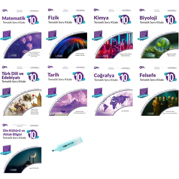 10.Sınıf Joker Tüm Dersler Tematik Soru Kitabı (Yeni Müfredat)