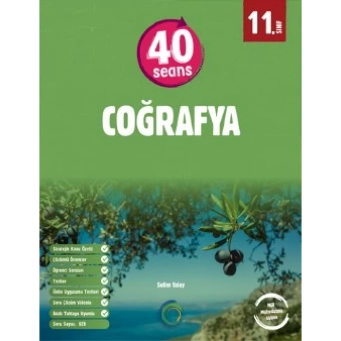 11. Sınıf 40 Seans Coğrafya