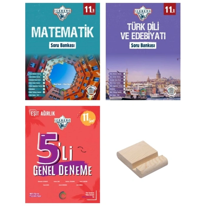 11. Sınıf Iceberg Matematik ve Türk Dili Edebiyatı Soru Bankası ve Eşit Ağırlık Deneme