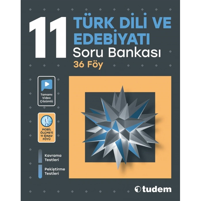 11. Sınıf Türk Dili ve Edebiyatı Soru Bankası 36 Föy