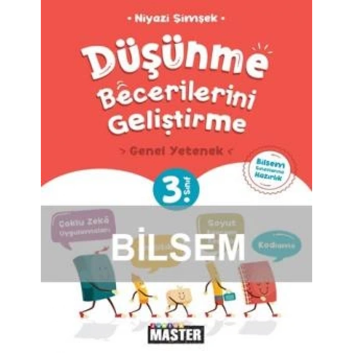 3. Sınıf Junior Master Düşünme Becerilerini Geliştirme Genel Yetenek ( Bilsem Sınavlarına Hazırlık )