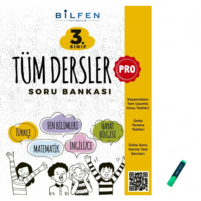 3. Sınıf Kazanımlara Tam Uyumlu Tüm Dersler Pro Soru Bankası
