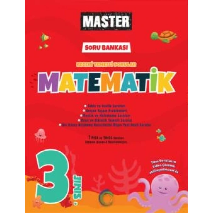 3. Sınıf Master Matematik Soru Bankası