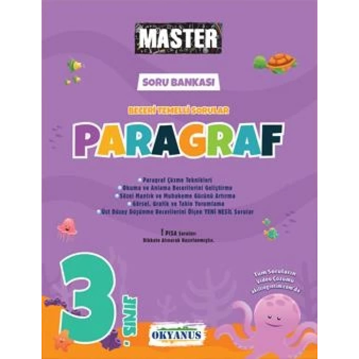3. Sınıf Master Paragraf Soru Bankası