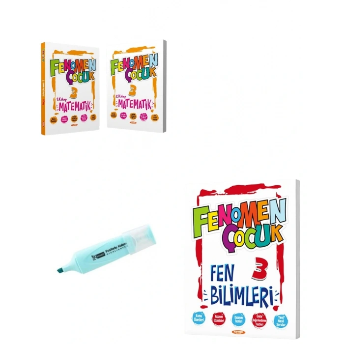 3. Sınıf Matematik1.- 2. Kitap Ve Fen Bilgisi Soru Bankası