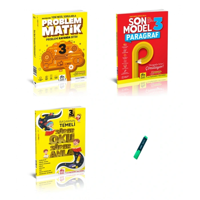 3. Sınıf Problemmatik Son Model Paragraf ve Süper Oku Anla