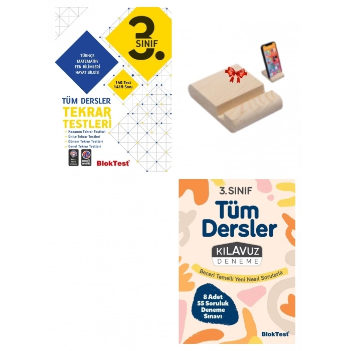3. Sınıf Tüm Dersler Deneme ve Tekrar Testleri