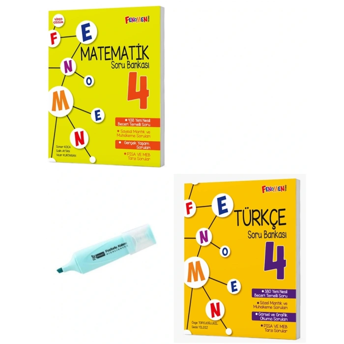 4. Sınıf Matematik Ve Türkçe Soru Bankası