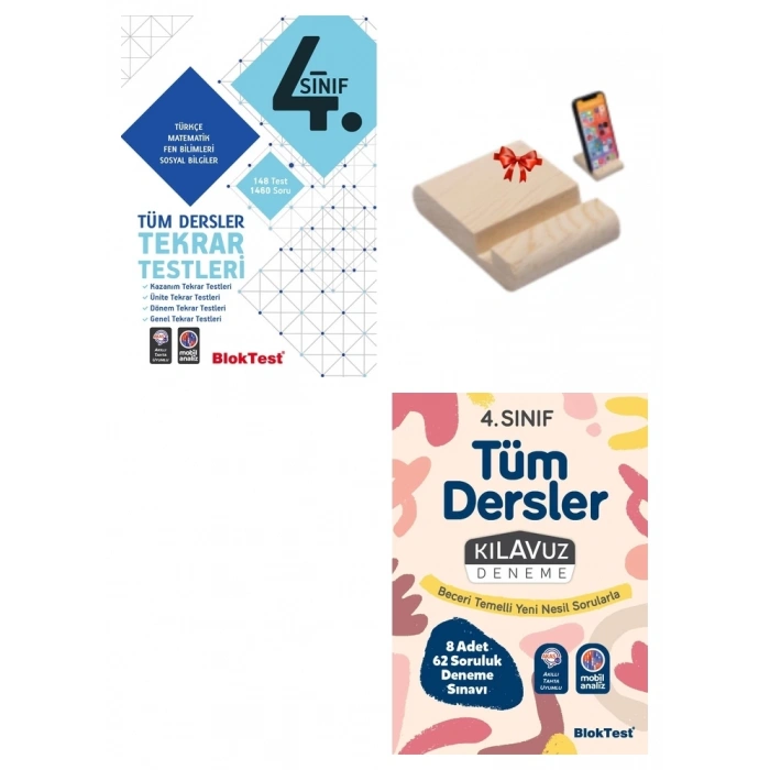 4. Sınıf Tüm Dersler Deneme ve Tekrar Testleri