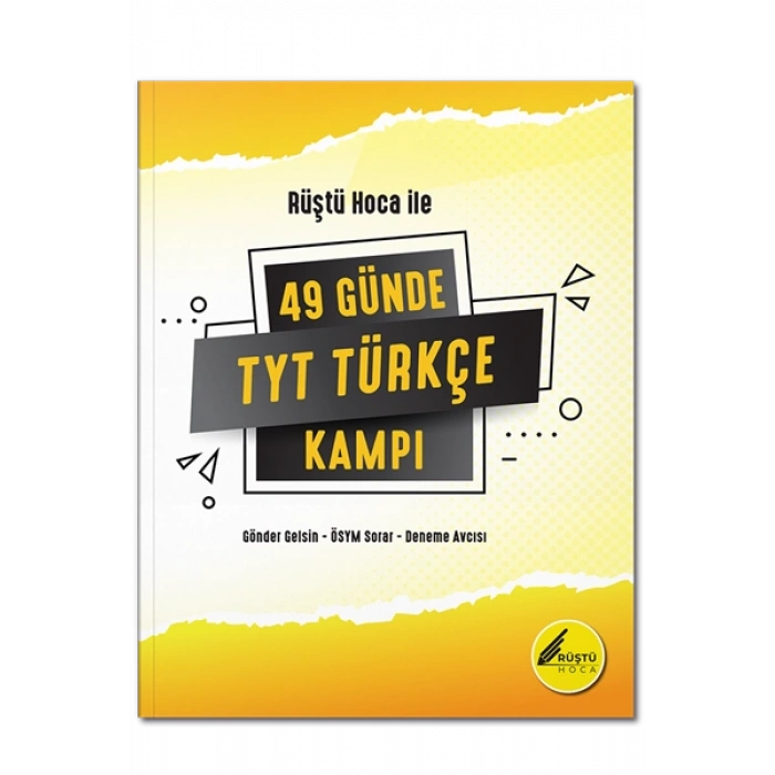 49 GÜNDE TYT TÜRKÇE KAMPI