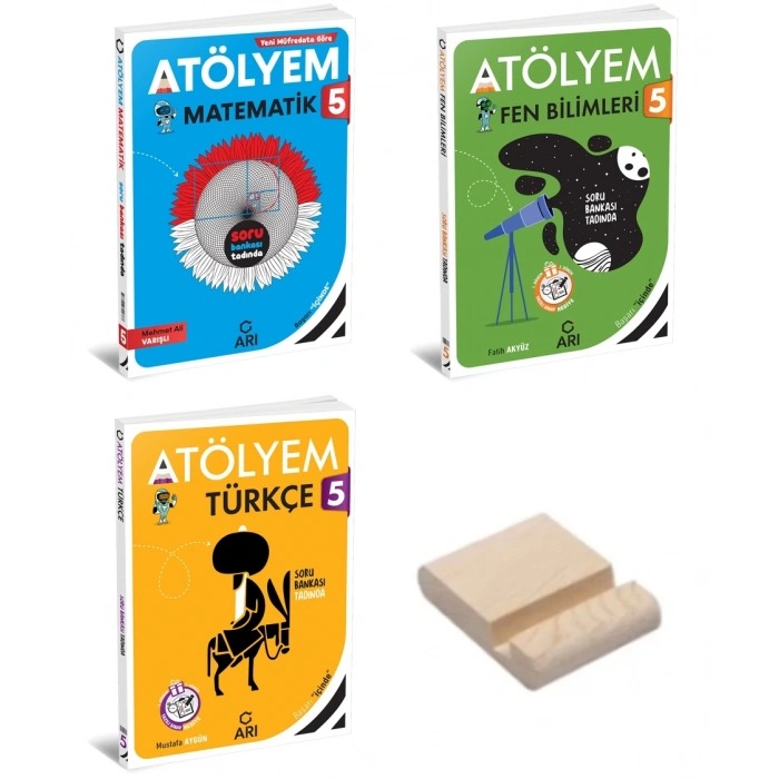 5. Sınıf 2025 Matematik Fen Bilimleri Türkçe Atölyem Serisi