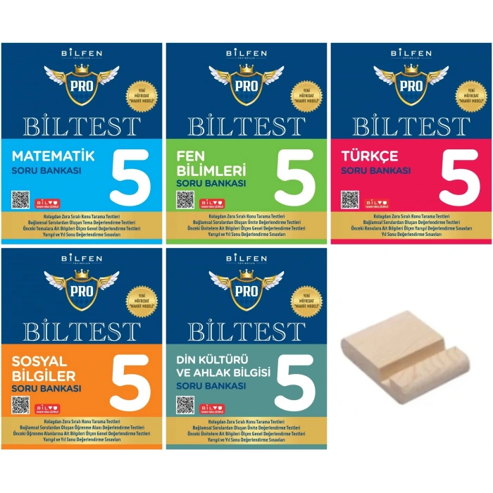 5. Sınıf Biltest 2025 Matematik Fen Türkçe Sosyal Din Soru Bankası