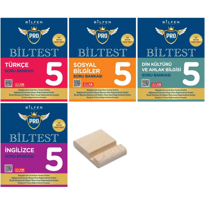 5. Sınıf Biltest 2025 Türkçe Sosyal Din İngilizce Soru Bankası