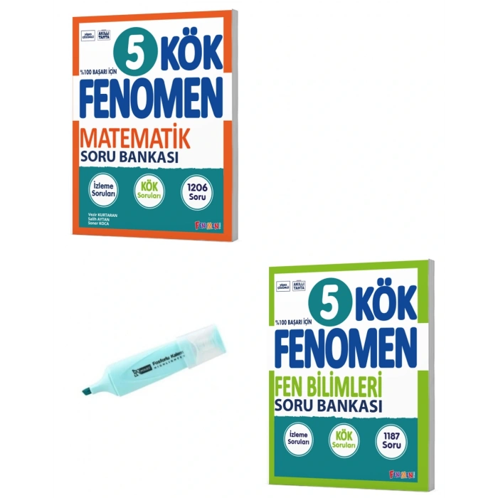 5. Sınıf KÖK Serisi Matematik Ve Fen Bilimleri Soru Bankası