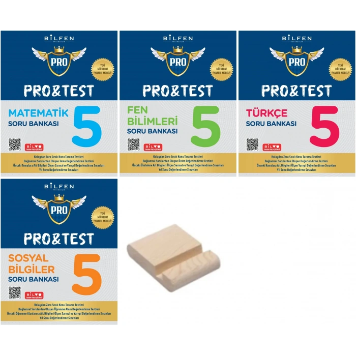 5. Sınıf ProTest 2025 Matematik Fen Bilimleri Türkçe Sosyal Soru Bankası