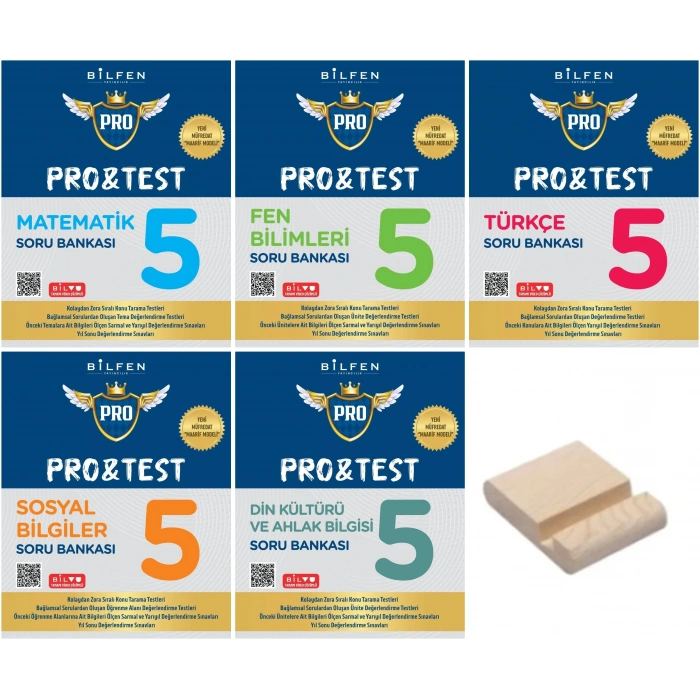 5. Sınıf ProTest 2025 Matematik Fen Türkçe Sosyal Din Soru Bankası