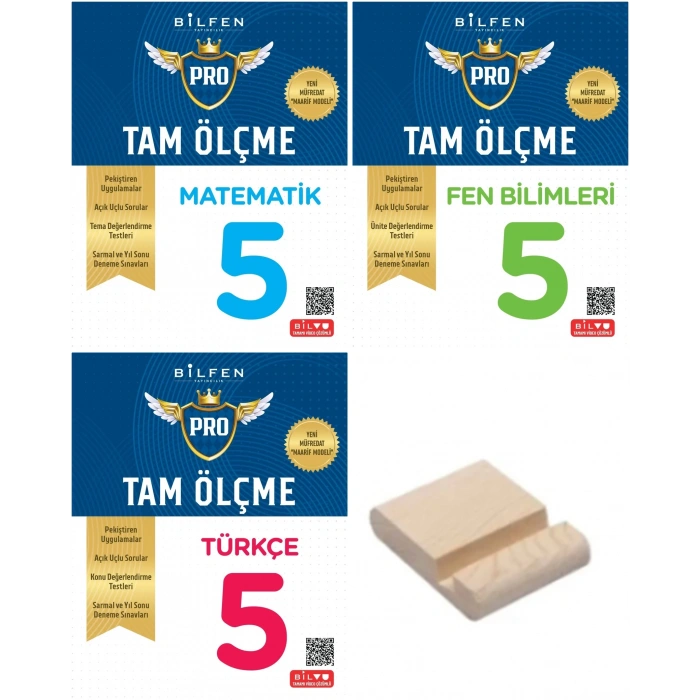 5. Sınıf TAM ÖLÇME 2025 Matematik Fen Bilimleri Türkçe Soru Bankası
