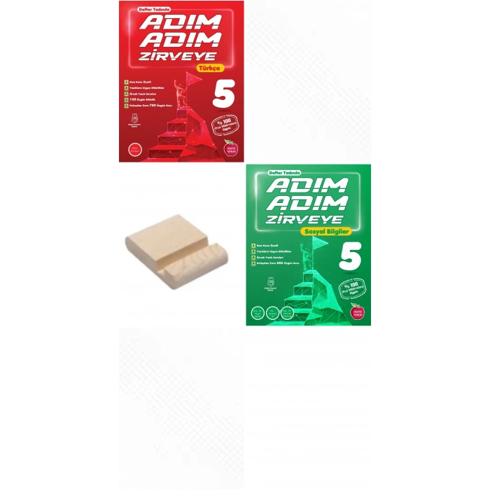 5.Sınıf Adım Adım 2025 Türkçe Sosyal Bilgiler Konu Özetli Soru Bankası