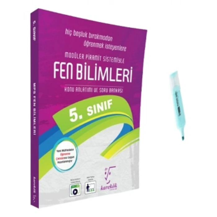5.Sınıf Fen Bilimleri MPS Konu Anlatımlı Soru Bankası (Yeni Müfredat)