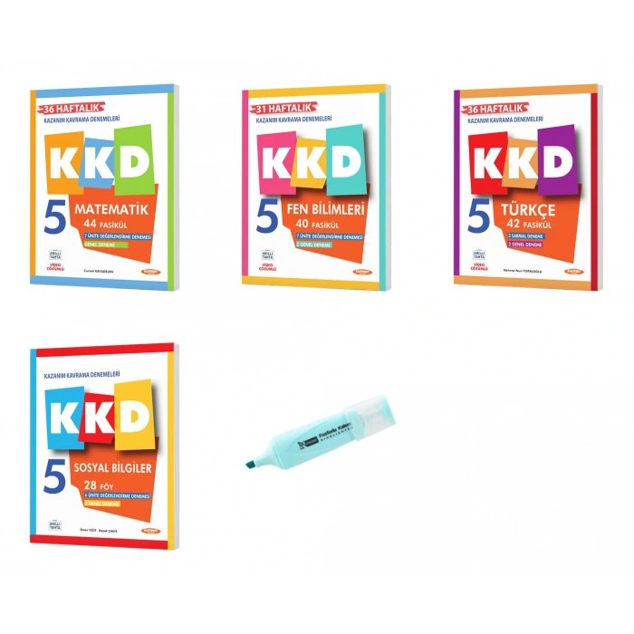5.Sınıf KKD Matematik Fen Bilimleri Türkçe Ve Sosyal Bilgiler