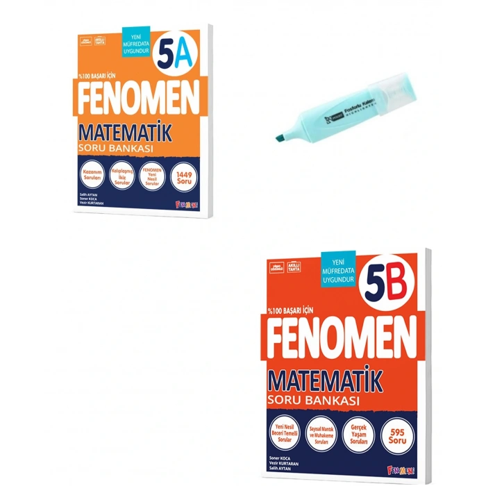 5.Sınıf Matematik A Ve Matematik B Soru Bankası