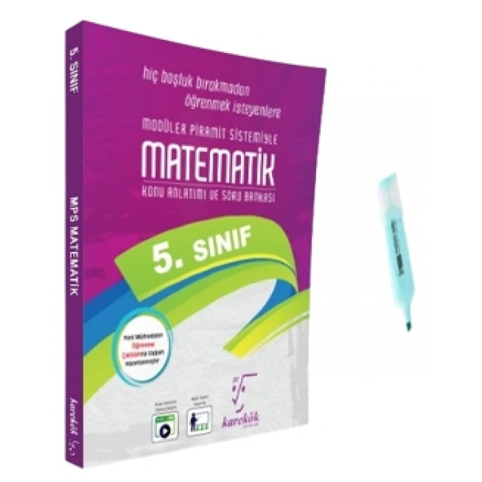 5.Sınıf Matematik MPS Konu Anlatımlı Soru Bankası (Yeni Müfredat)