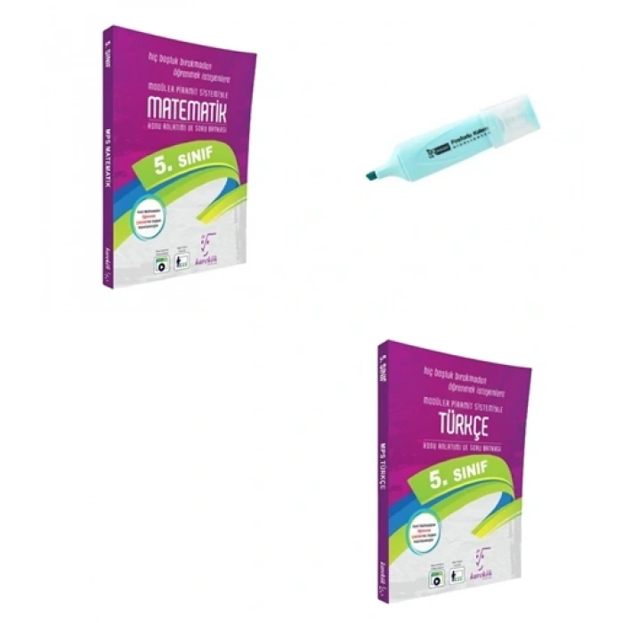 5.Sınıf Matematik Türkçe Konu Anlatımlı Soru Bankası MPS (Yeni Müfredat)