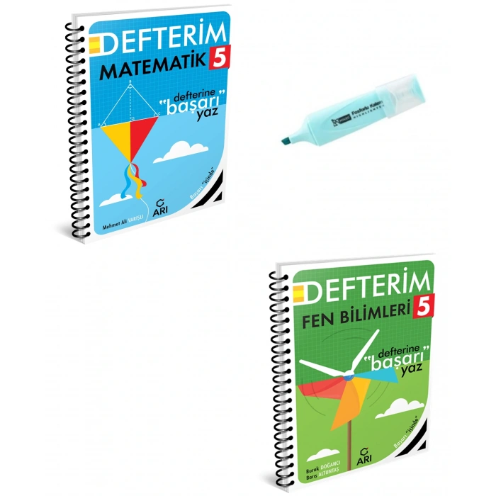 5.Sınıf Matematik Ve Fen Bilimleri Akıllı Defterim (Yeni Müfredat)