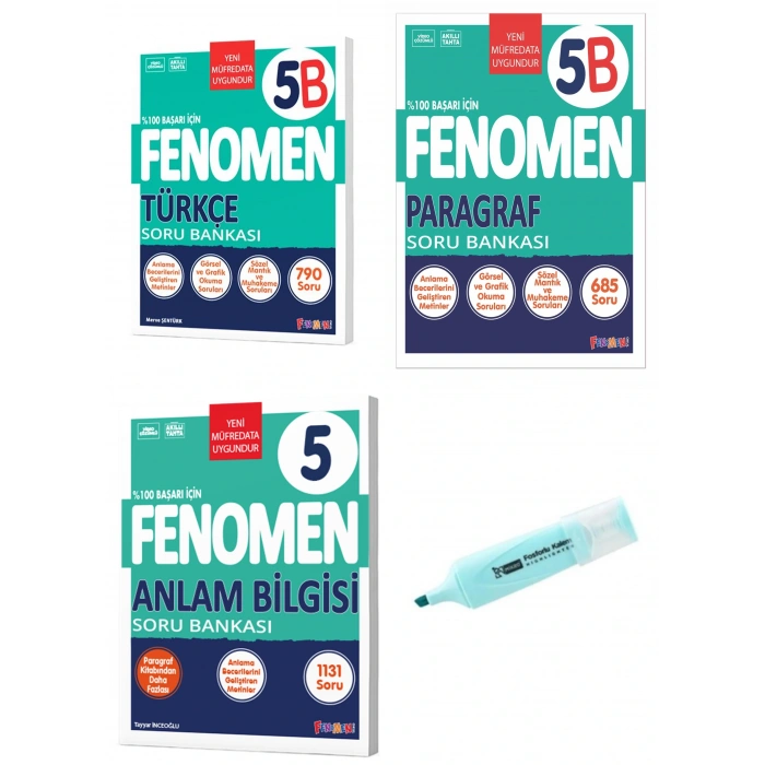 5.Sınıf Türkçe Paragraf Ve Anlam Bilgisi Soru Bankası