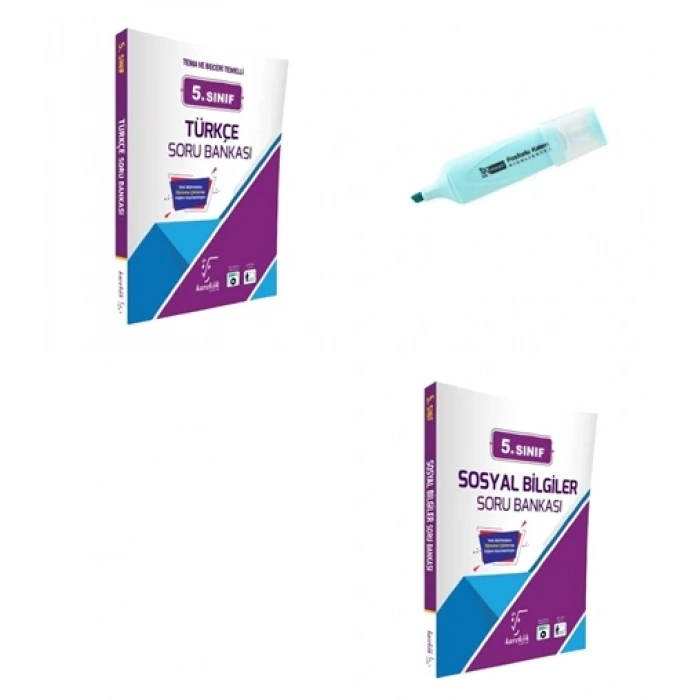 5.Sınıf Türkçe Ve Sosyal Bilgiler Soru Bankası (Yeni Müfredat)
