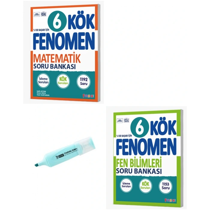6. Sınıf KÖK Serisi Matematik Ve Fen Bilimleri Soru Bankası