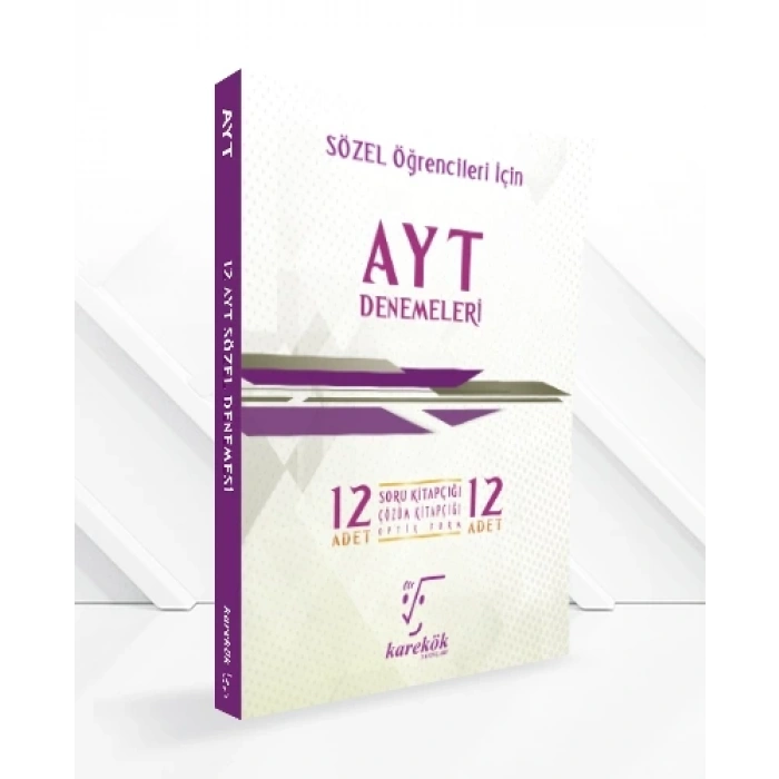 AYT 12Lİ PAKET DENEME (SÖZEL)