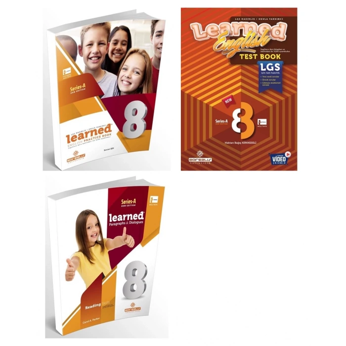 BOREALIS 8.SINIF LGS PRACTİCE BOOK TEST BOOK ve PARAGRAPHS&DIALOGUES