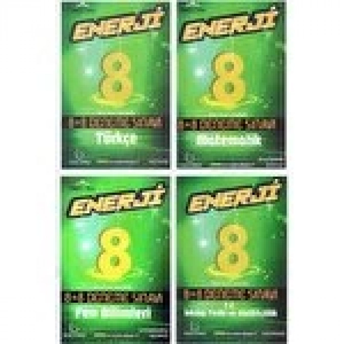 LGS 8.SINIF ENERJİ MATEMATİK FEN TÜRKÇE İNKILAP 8+8 DENEME
