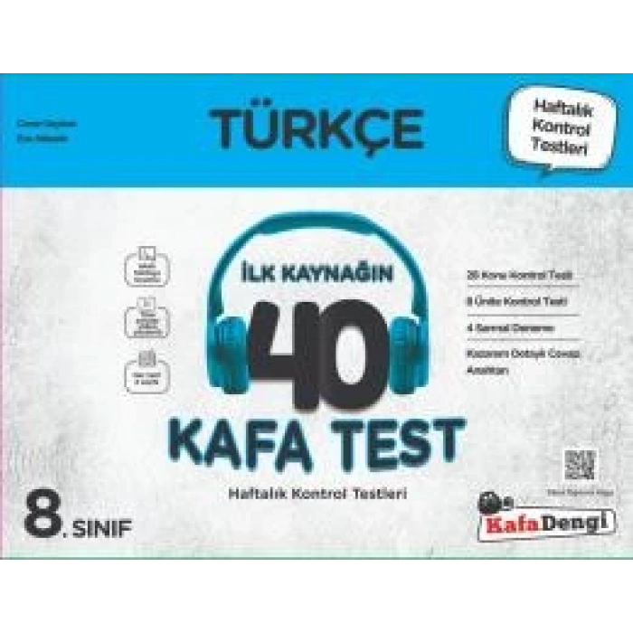 LGS 8. Sınıf Türkçe 40 Kafa Test