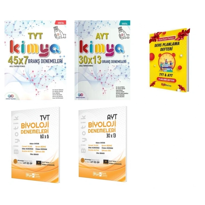 Orbital - Biyotik TYT AYT Biyoloji Denemeleri