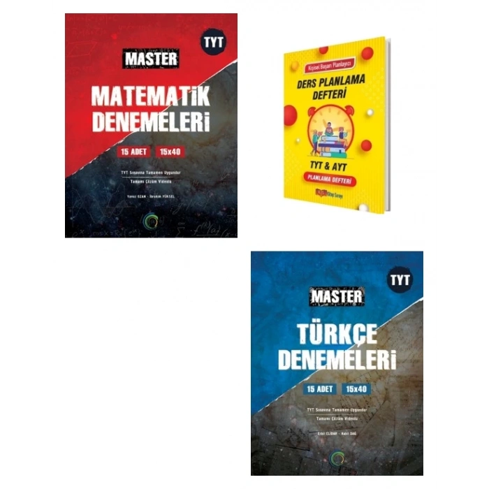 TYT Master Matematik ve Türkçe Branş Denemeleri