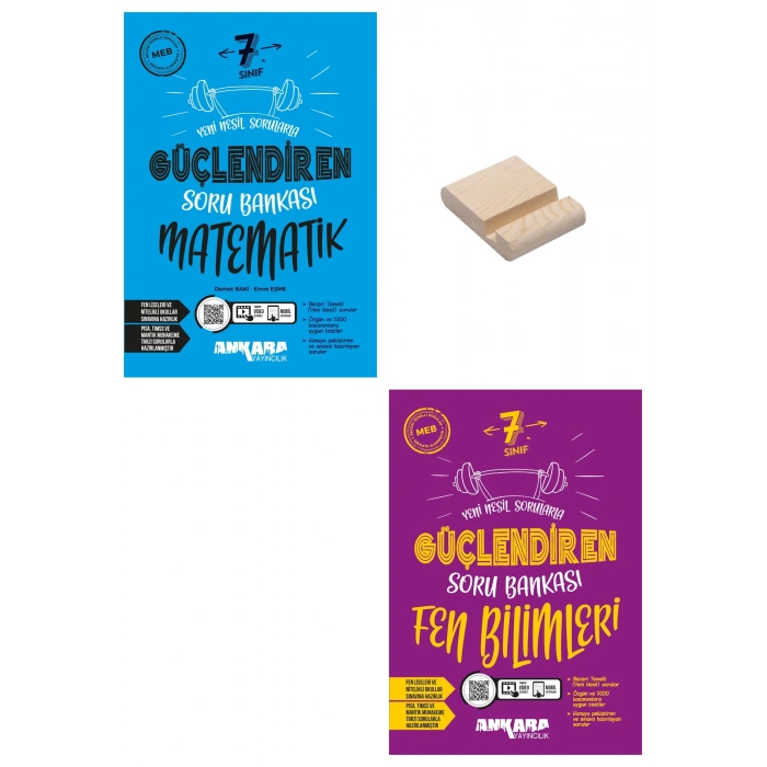 7. Sınıf Matematik ve Fen Bilimleri Güçlendiren Soru Bankası