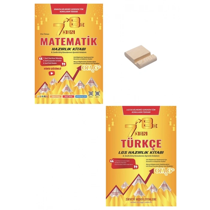 LGS 7den 8e Geçenler İçin Matematik ve Türkçe Soru Bankası