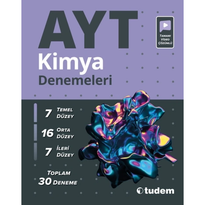 AYT Kimya 30lu Deneme