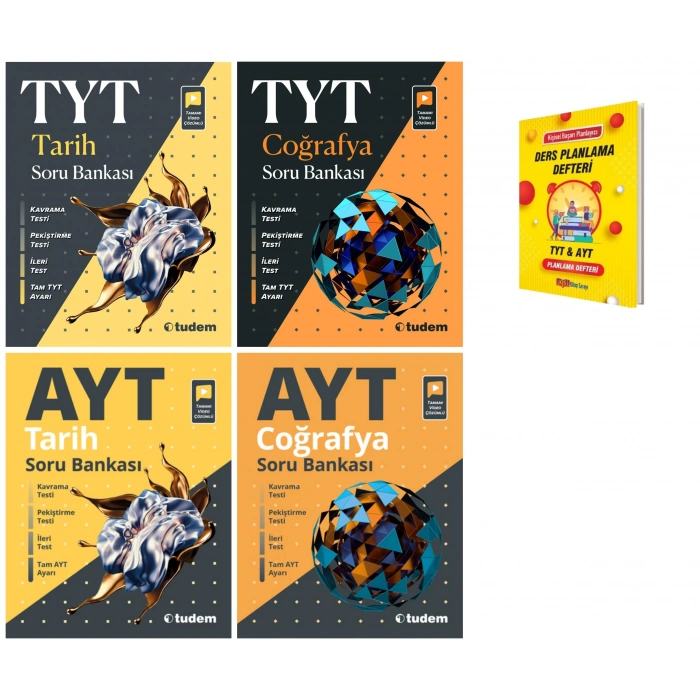 TYT - AYT Tarih ve Coğrafya Soru Bankaları