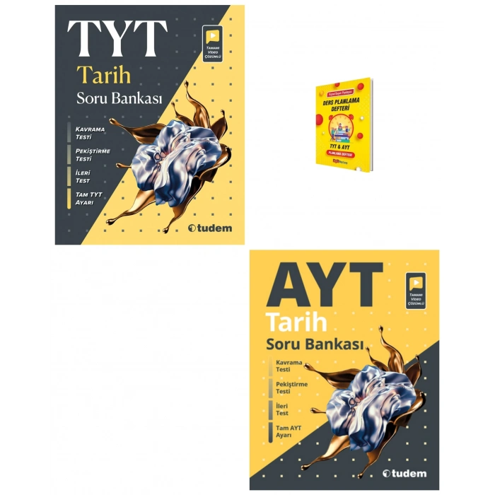 TYT ve AYT Tarih Soru Bankaları