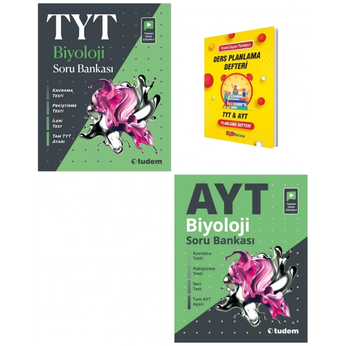 TYT ve AYT Biyoloji Soru Bankaları