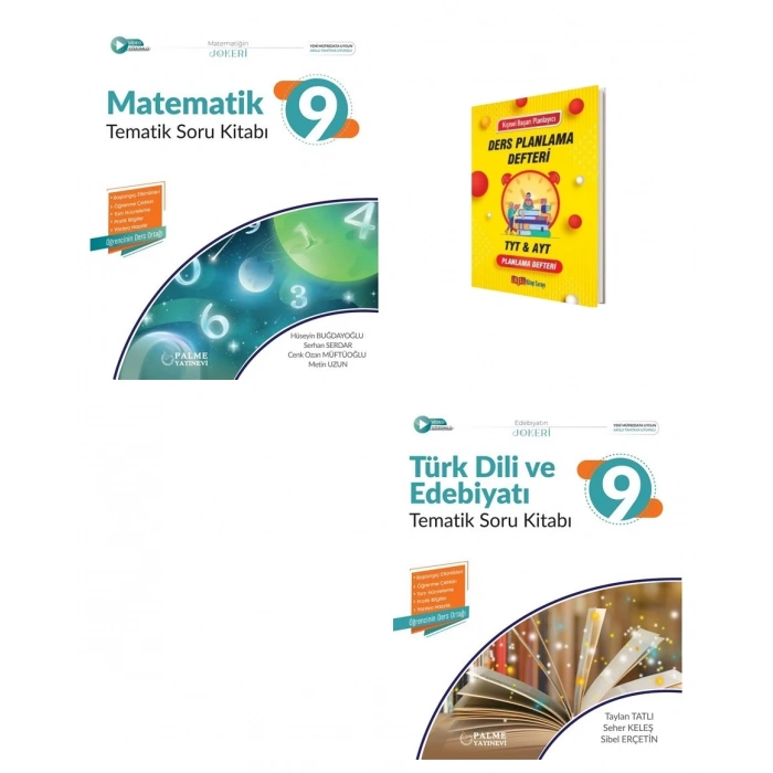 9. Sınıf 2025 Matematik ve Edebiyat Tematik Soru Kitabı