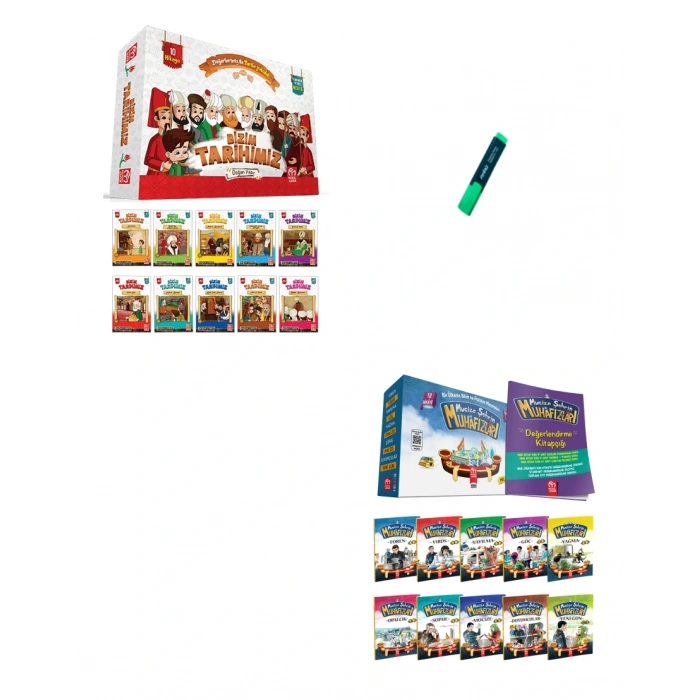3 ve 4. Sınıflar Bizim Tarihimiz ve Mucize Şehrin Muhafızları Hikaye Seti