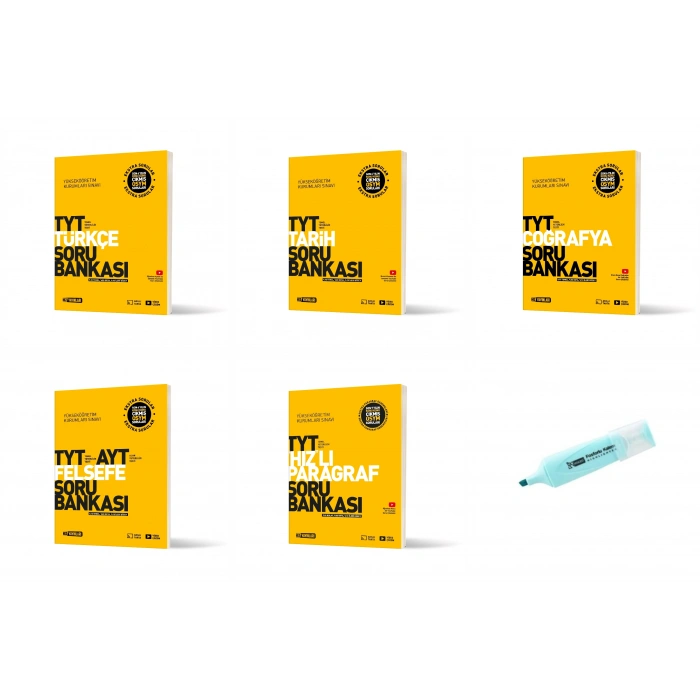 TYT Türkçe Tarih Coğrafya Felsefe Ve Paragraf Soru Bankası
