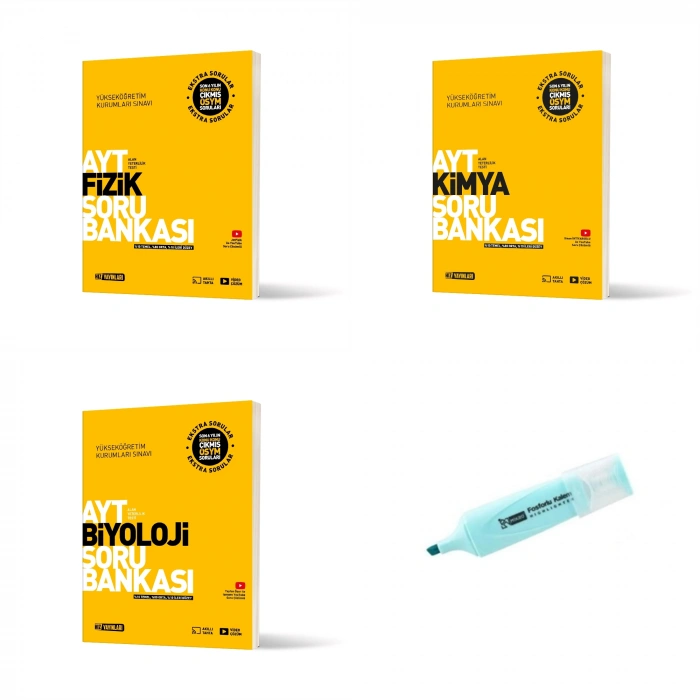 AYT Fizik Kimya Ve Biyoloji Soru Bankası